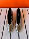 Fosca Metallic Leather Shoes