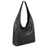 Oxblood Leather Shoulder Bag