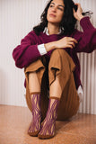 Copenhagen Plum Socks
