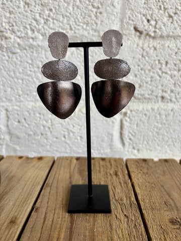 Luma Leather earrings
