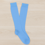 Sky Blue Knee Socks