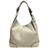 White Leather Shoulder Bag