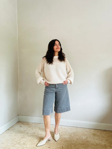 Denim Bermudas