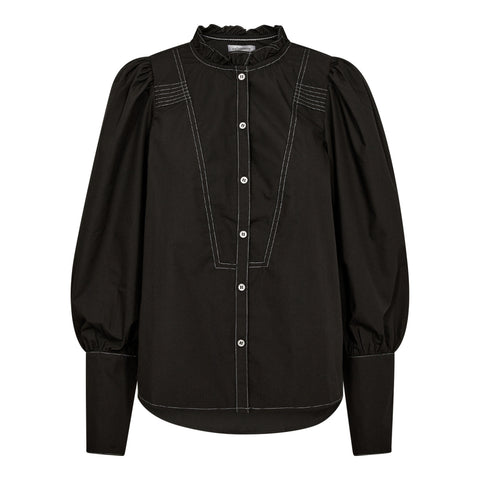 Contrast stitch Shirt