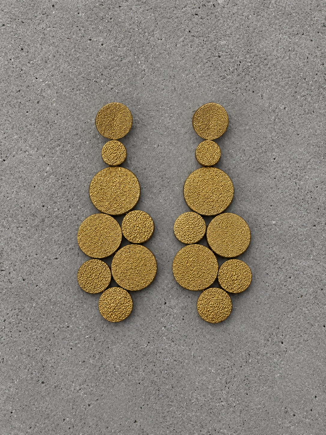 Sphere Leather Earrings
