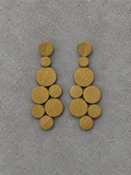Sphere Leather Earrings