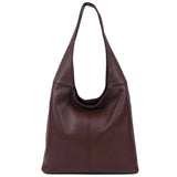 Oxblood Leather Shoulder Bag