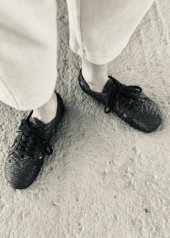 Cora Rafia Sneaker