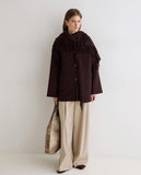 Chocolate Coat and Scarf