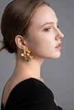 Golden Bouquet Earrings