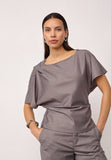 Jove Pleat Top