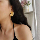 Peacock Wing Earrings