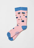 Cookie Monster Pink Organic Socks