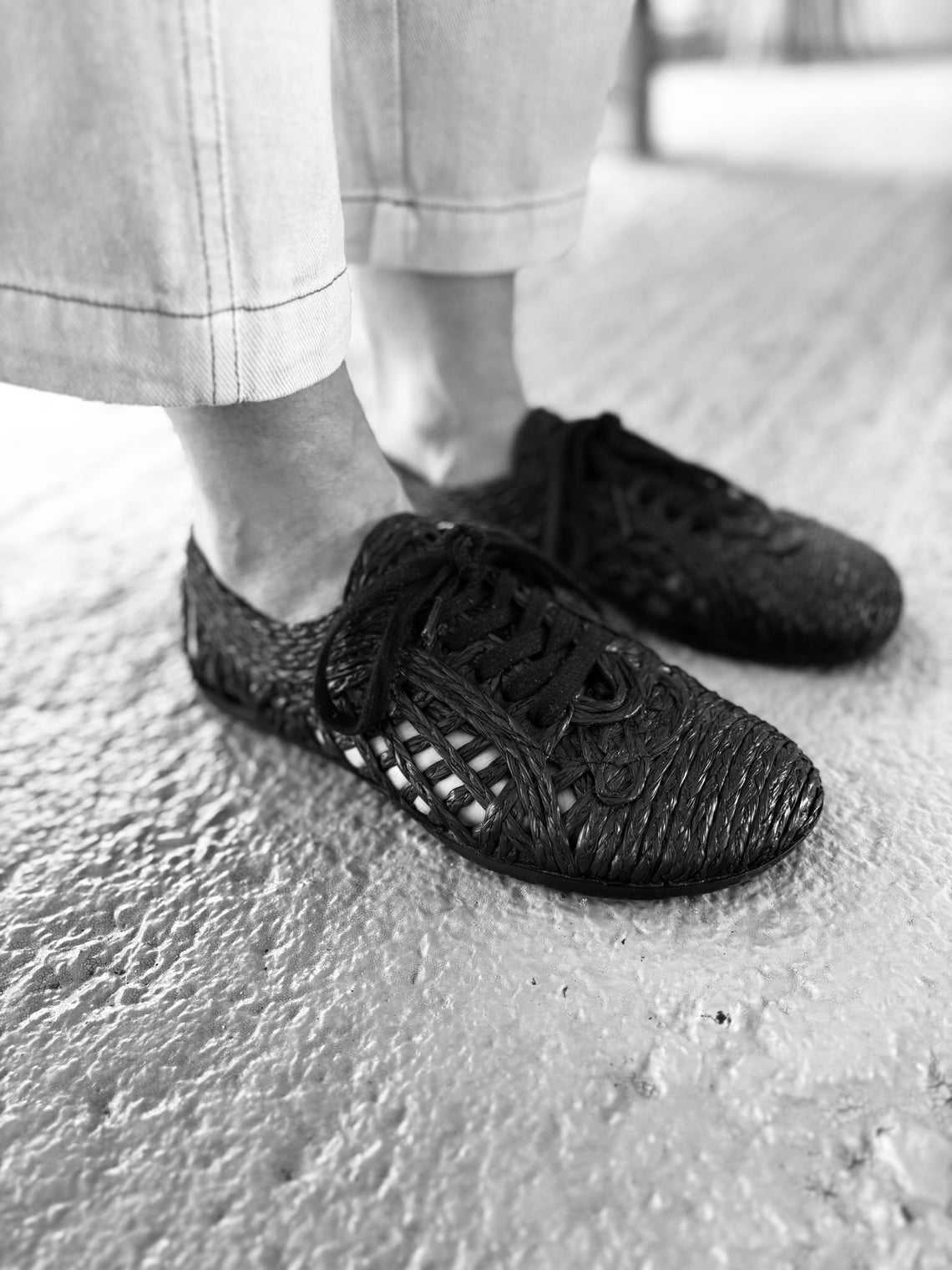 Cora Rafia Sneaker