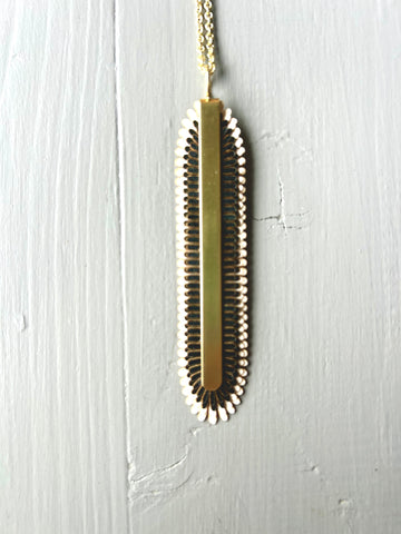 Abeli Chocolate Neckpiece