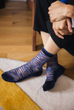 Oresund Blue Sheer Socks