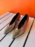 Fosca Metallic Leather Shoes
