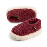 Merino wool slippers