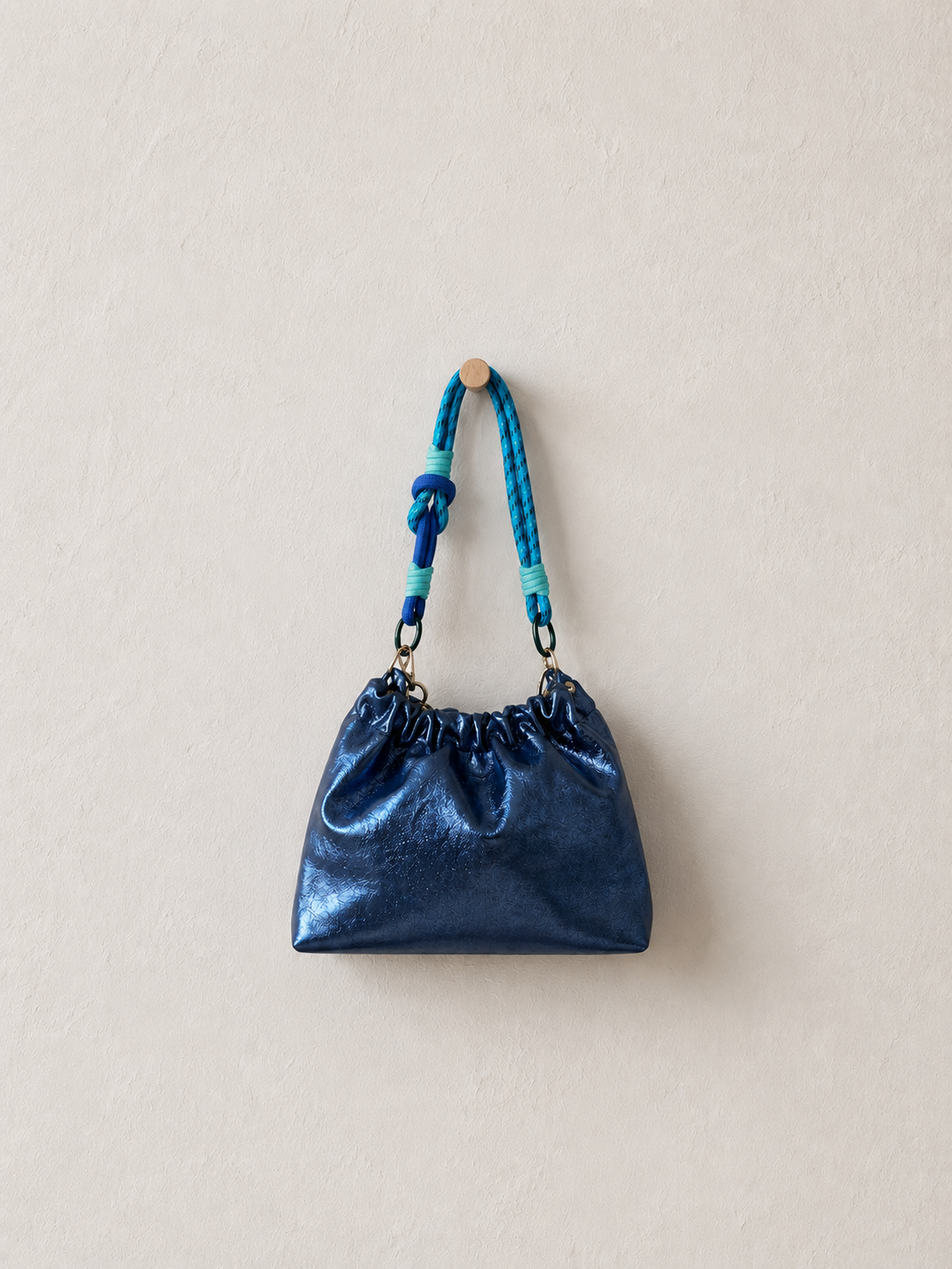 Plissa Royal Blue Bag