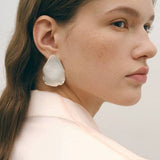 Minimalist Leaf Earrings