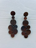 Sphere Leather Earrings