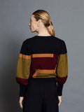 Colour block Knit