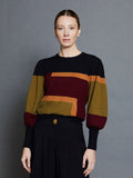 Colour block Knit