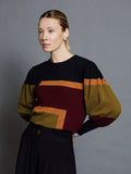 Colour block Knit