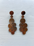Sphere Leather Earrings