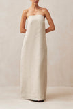 Dinka Linen Maxi Dress