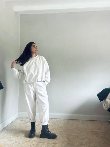 Winter White Trousers