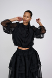Everyn Organza Shirt Jacket