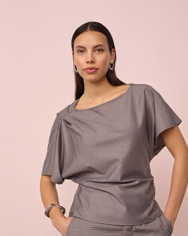 Jove Pleat Top
