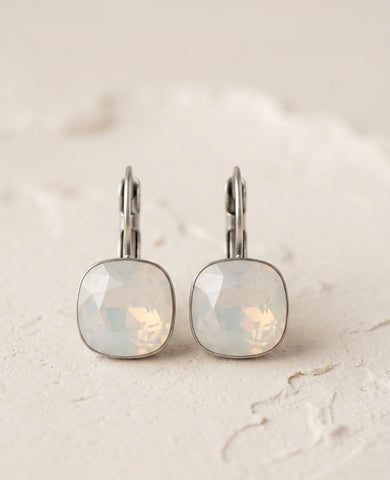 Tiny Crystal Drop Earrings