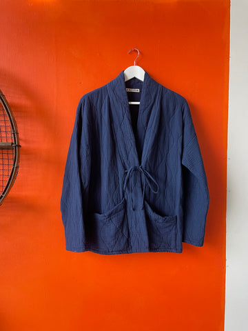 Silverlake Navy Kimono