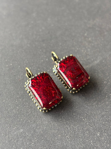 Rouge Earrings