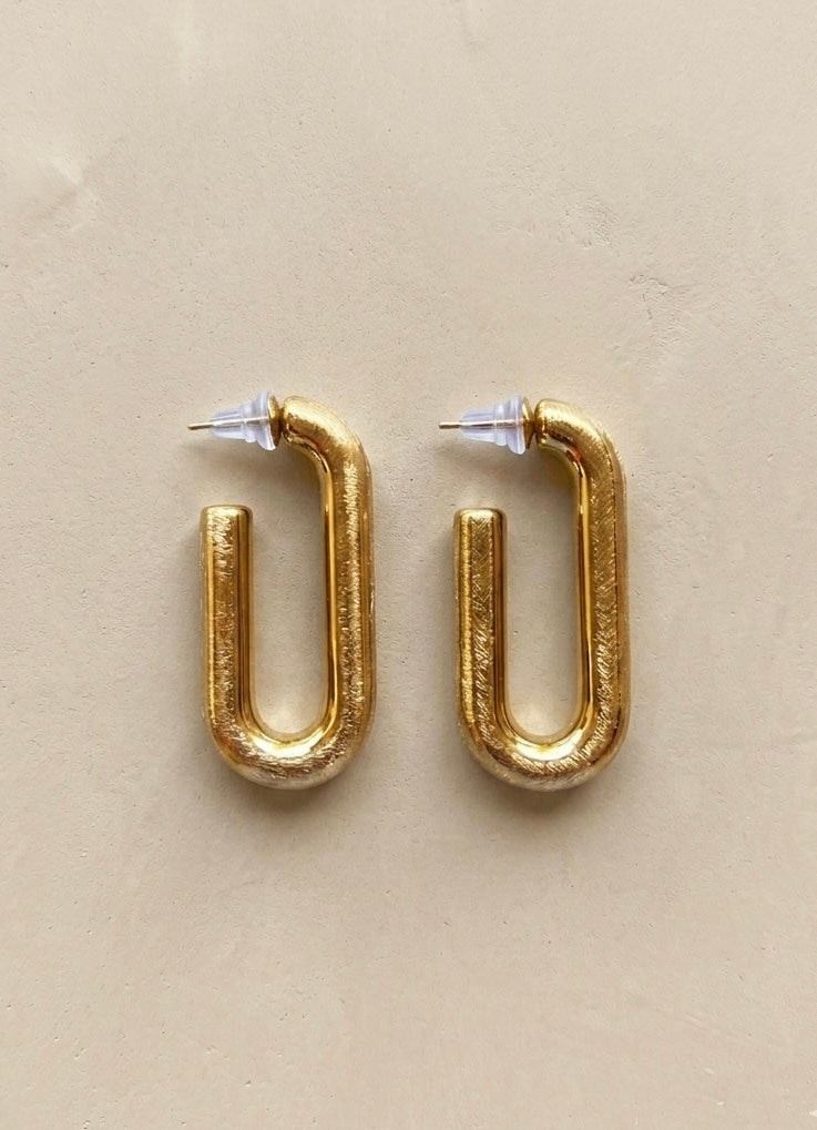 Long Gold Earrings