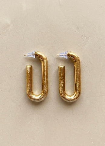 Long Gold Earrings
