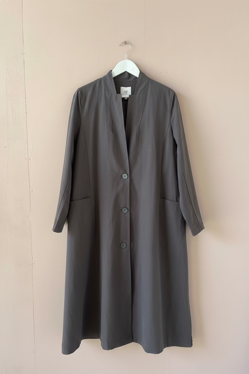 Charcoal Sara Coat