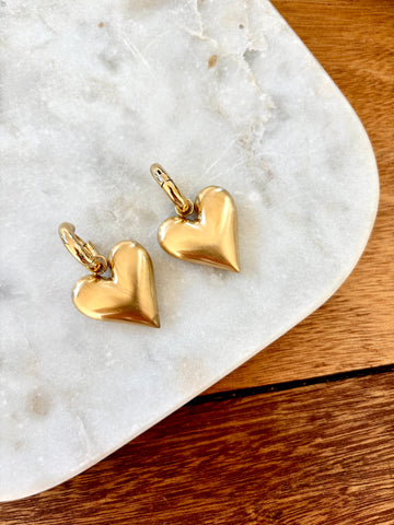 Large Gold Hearts