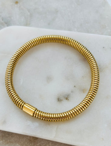Rife Gold Bangle