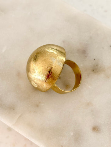 Large Gold Ring