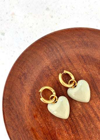 Large Sage Hearts