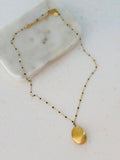 Black and Gold Pendant