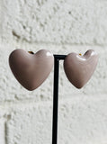 Large Enamel Hearts