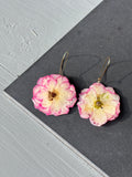 Pink Petal Earrings