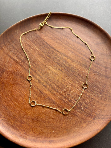 Circles Gold Chain