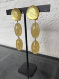 Pale Yellow Earrings