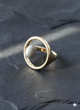 Gold Circle Ring