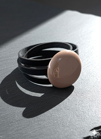 Triple Leather Interchangeable Cuff